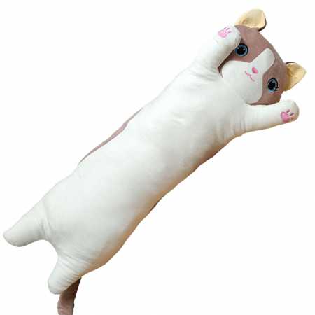 Мягкая игрушка "Кот батон" K15311, 85 см Розовый