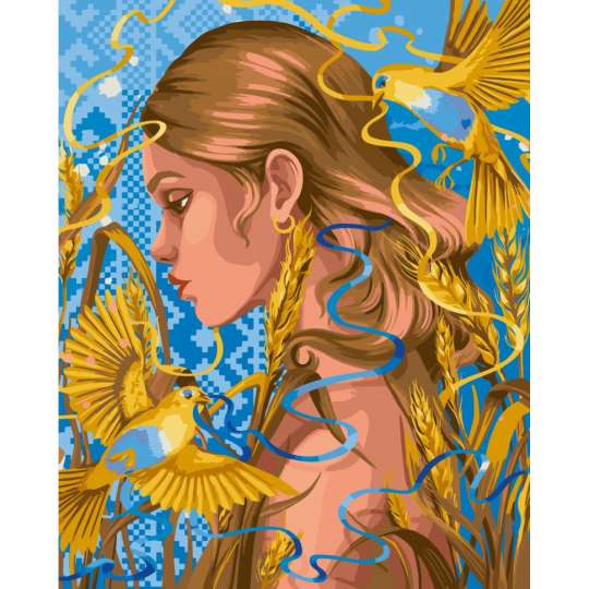 Картина по номерам "Цвета жизни" ©POLLYPOP92 10018-AC 40х50 см 