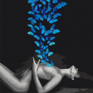 Картина по номерам "Обнаженные чувства" 10079-AC 40х40 см 