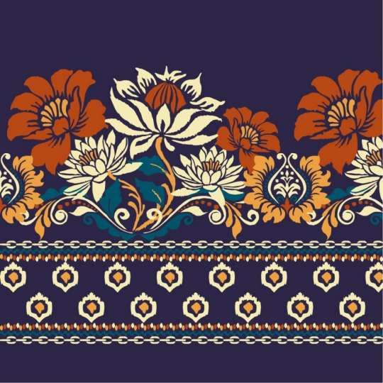 Картина по номерам "Флористический орнамент" 13042-AC 30х30 см