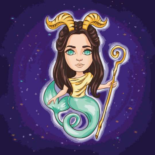 Картина по номерам "Знаки зодиака. Козерог" 10093-AC 40х40 см