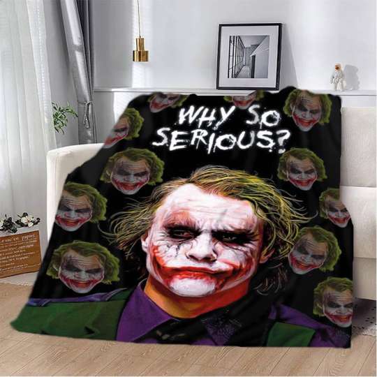 Плед 3D Джокер Why so serious ? 20222402_A 11606 160х200 см