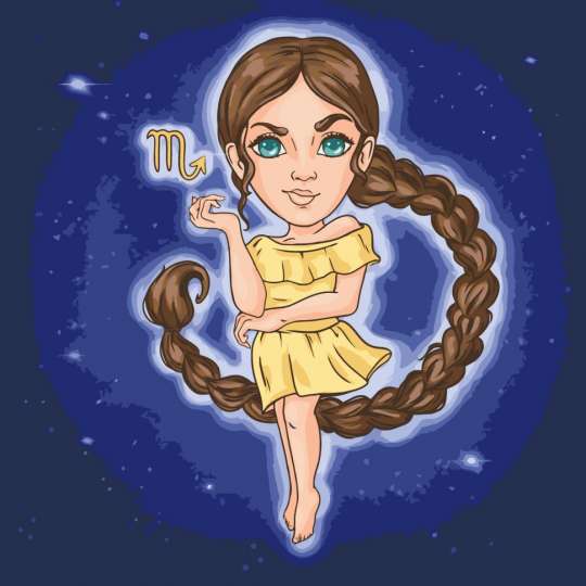 Картина по номерам "Знаки зодиака. Скорпион" 10100-AC 40х40 см