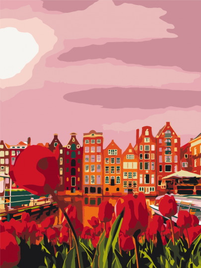 Червоні барви Амстердаму