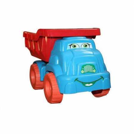 Игровой набор для песочницы №3 013575 Самосвал Красный/Голубой