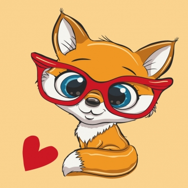 Картина по номерам "Лисенок" Art Craft 15086-AC 30х30 см