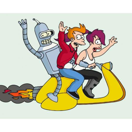 Картина по номерам "Футурама" 16088-AC 40x50 см