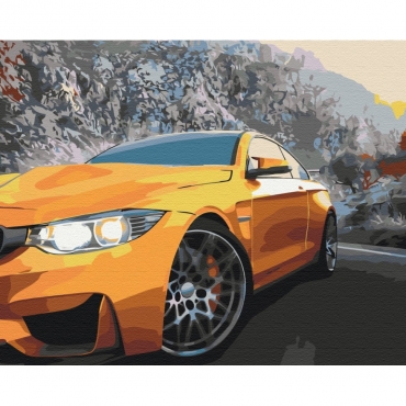 Картина по номерам "Драйвовый пейзаж" BS53710, 40x50 см