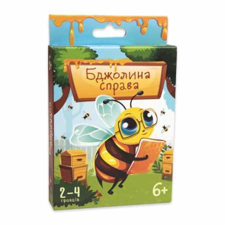 Карточная настольная игра «Пчелиное дело» 30785 на украинском языке 42 карточки