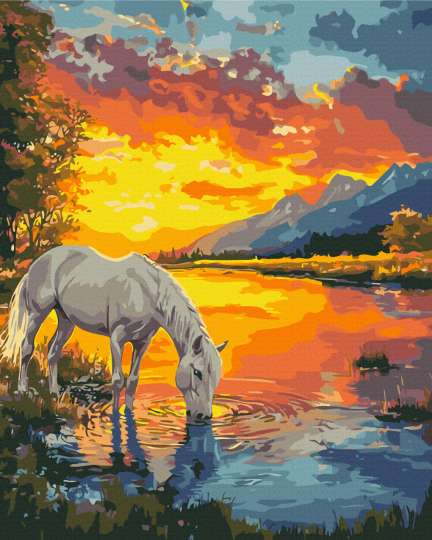 Кінь на світанку