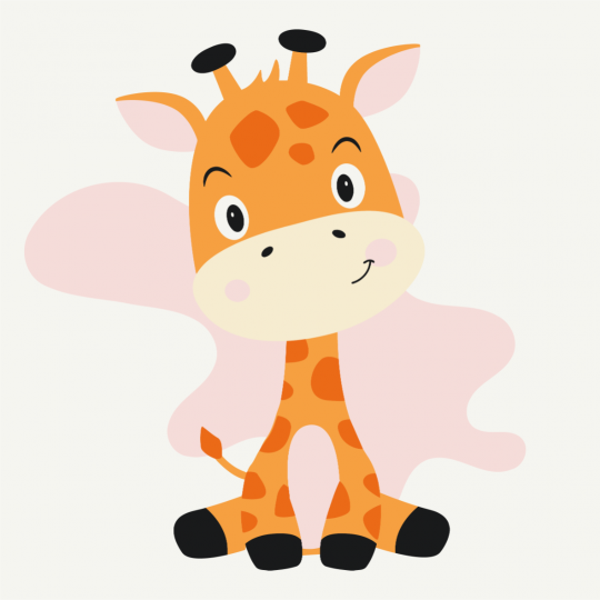 Усміхнений жираф