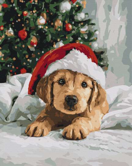 Пухнастий новорічний друг