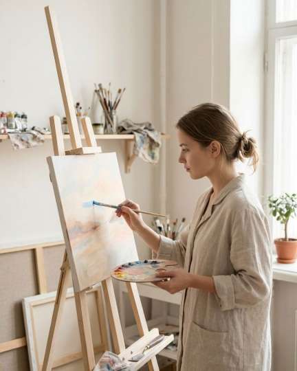 Мольберт підлоговий №47