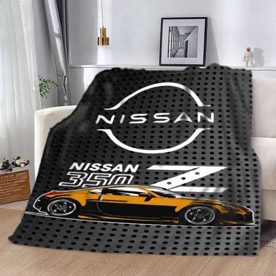 Плед 3D Nissan 350 2672_A 12625 160х200 см