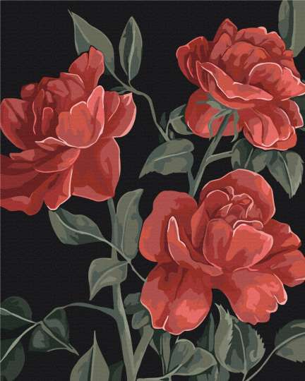 Червоне серце саду © LUNATART