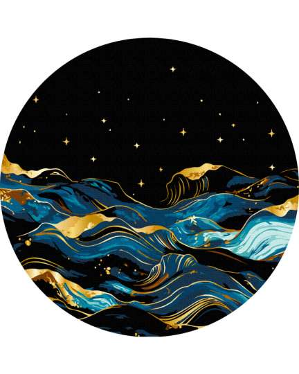 Нічний океан (Розмір M)