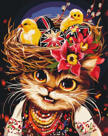 Великодня киця  © Маріанна Пащук